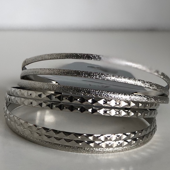 Silver Bangles - Picture 3 of 4